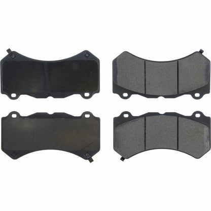 Centric Parts Disc Brake Pad Set Posi Quiet Semi-Metallic with Hardware for 2021-2017 Chrysler 300 2021-2015 Dodge Challenger 2020-2015 Charger 2020-2017 Durango 2020-2012 Jeep Grand Cherokee 104.14051
