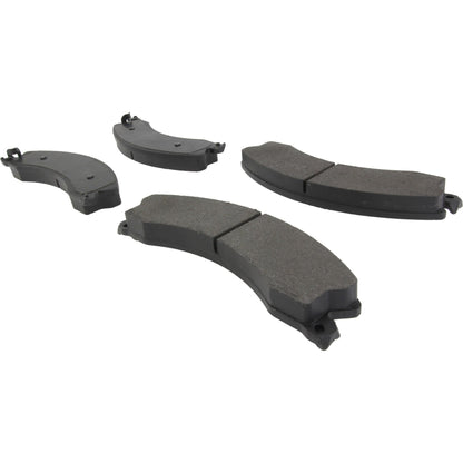 Centric Parts Disc Brake Pad Set Semi-Metallic Posi Quiet for 2009-2017 Chevrolet Express 3500/4500 Silverado 2500/3500 HD GMC Savana 104.14110
