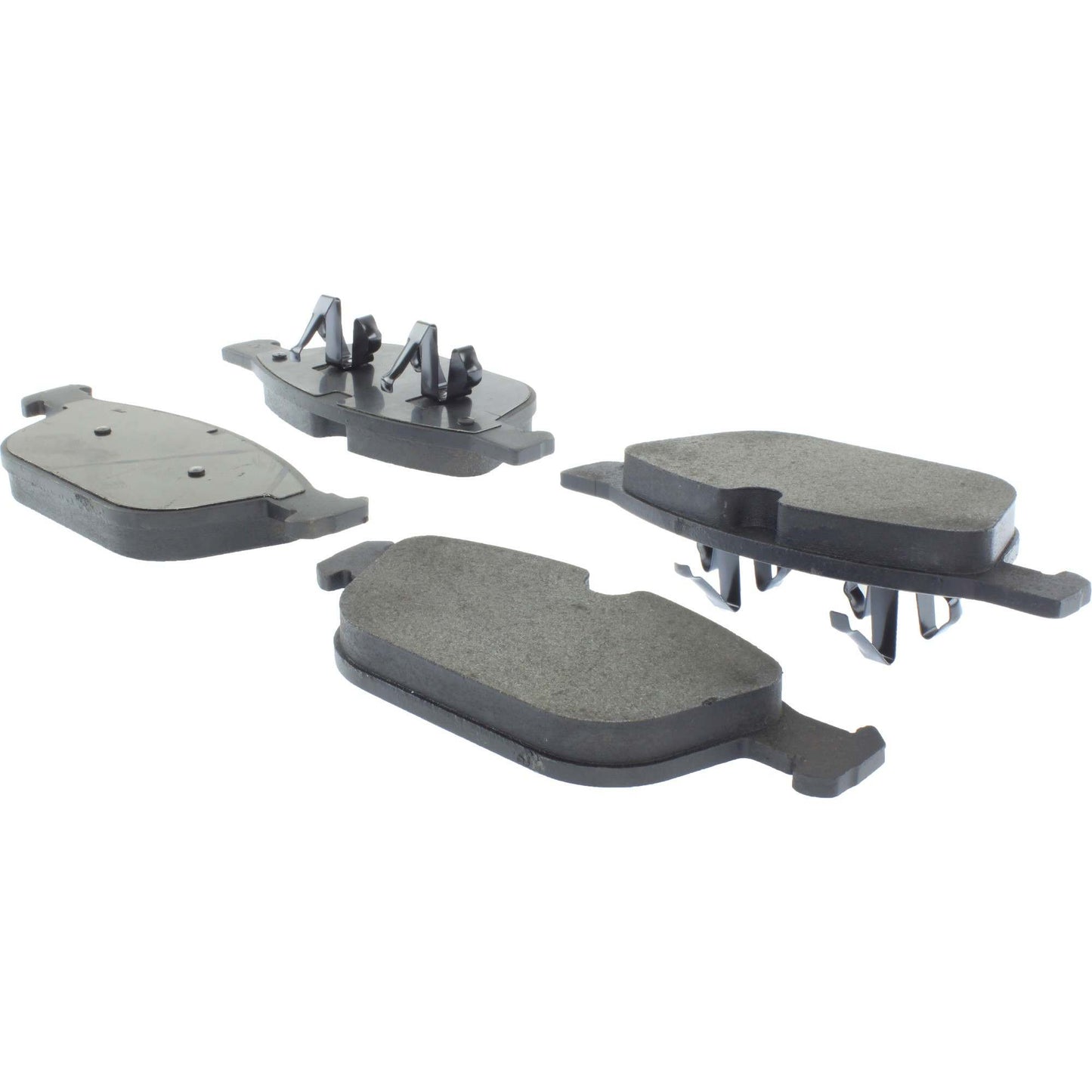 Centric Parts Disc Brake Pad Set Posi Quiet Semi-Metallic with Hardware for 2010-2016 Volvo XC60 and 2003-2014 Volvo XC90 104.14120