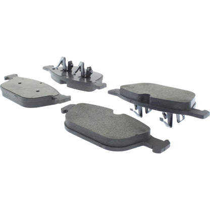 Centric Parts Disc Brake Pad Set Posi Quiet Semi-Metallic with Hardware for 2010-2016 Volvo XC60 and 2003-2014 Volvo XC90 104.14120