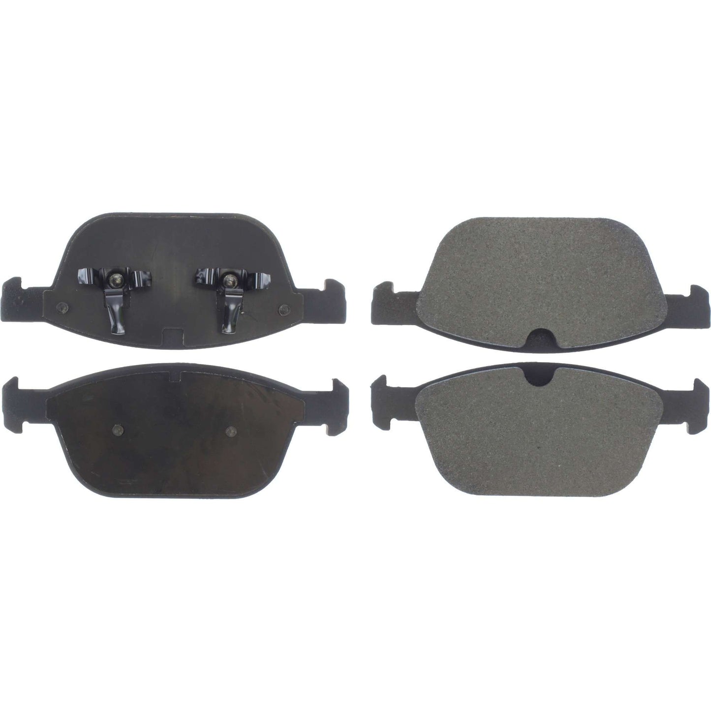 Centric Parts Disc Brake Pad Set Posi Quiet Semi-Metallic with Hardware for 2010-2016 Volvo XC60 and 2003-2014 Volvo XC90 104.14120