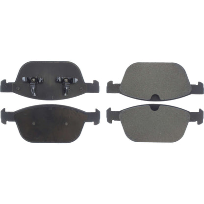 Centric Parts Disc Brake Pad Set Posi Quiet Semi-Metallic with Hardware for 2010-2016 Volvo XC60 and 2003-2014 Volvo XC90 104.14120