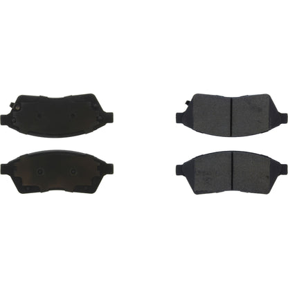 Centric Parts Disc Brake Pad Set Semi-Metallic with Posi Quiet for 2010-2016 Cadillac SRX Saab 9-4X 104.14220