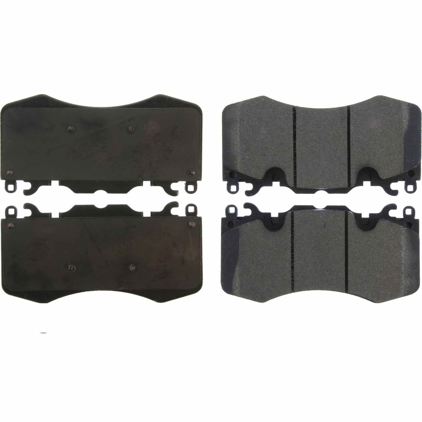 Centric Parts Disc Brake Pad Set Semi-Metallic Posi Quiet with Hardware 104.14260