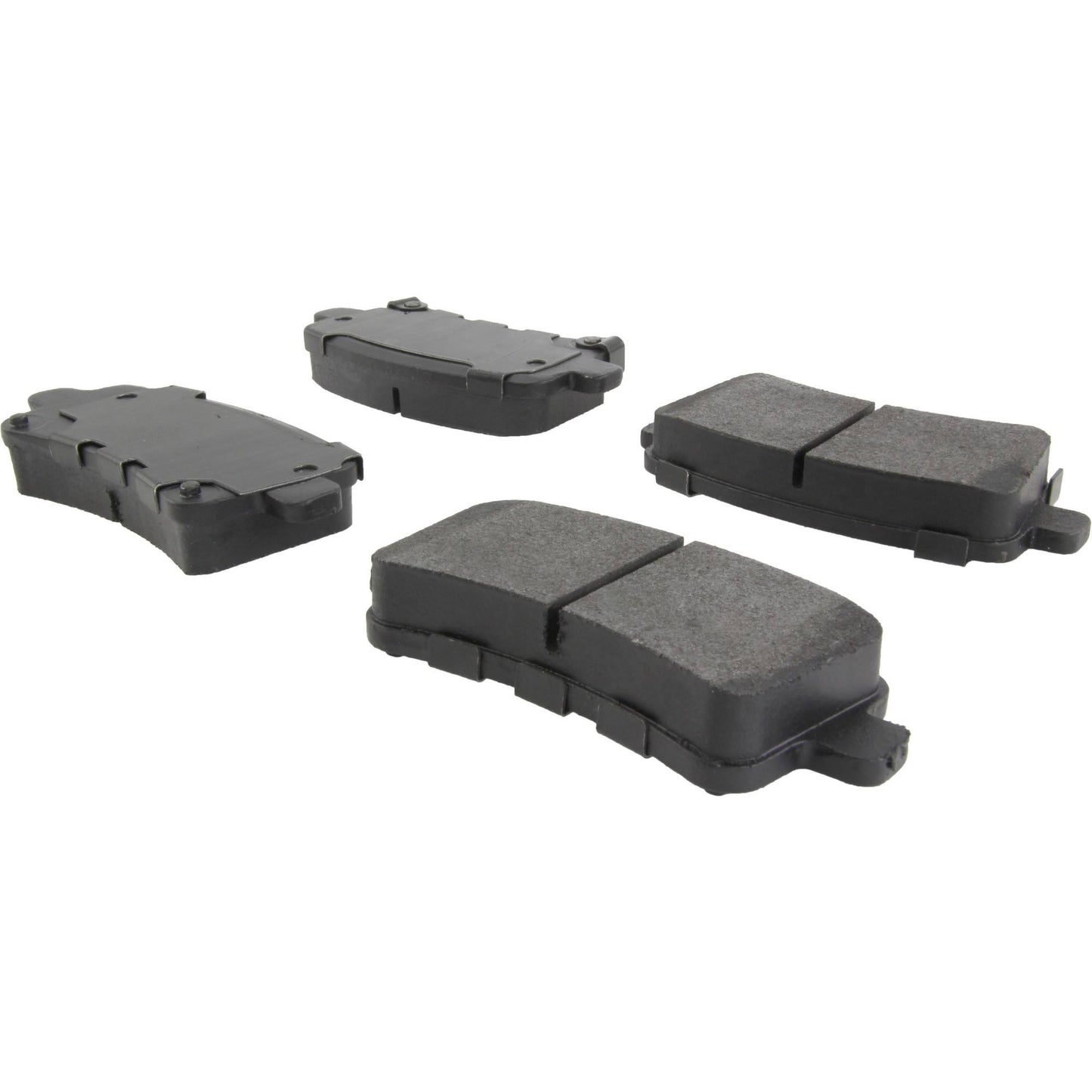 Centric Parts Disc Brake Pad Set Posi Quiet Semi-Metallic with Hardware for 2010 Buick Allure, 2010-2011 LaCrosse, 2011 Regal, 2011 Saab 9-5 104.14300