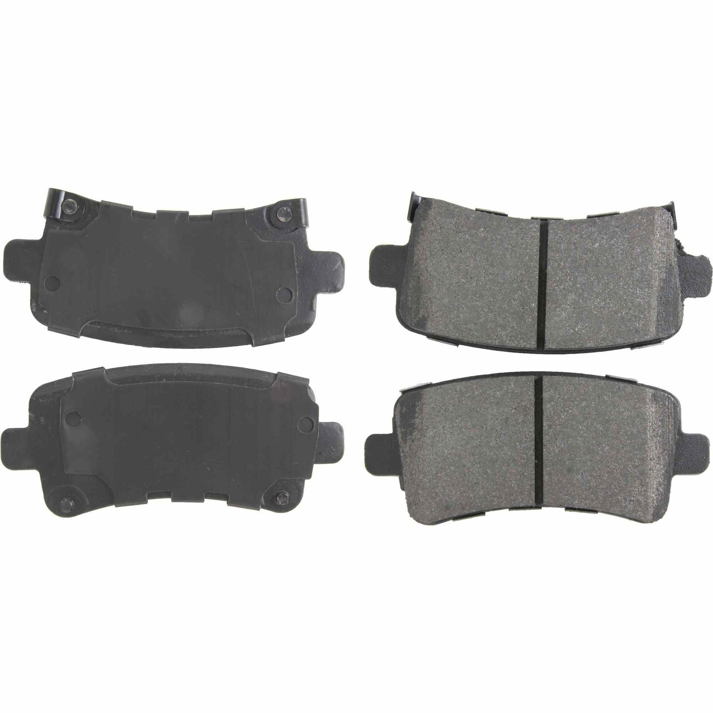 Centric Parts Disc Brake Pad Set Posi Quiet Semi-Metallic with Hardware for 2010 Buick Allure, 2010-2011 LaCrosse, 2011 Regal, 2011 Saab 9-5 104.14300