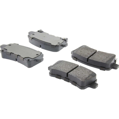 Centric Parts Disc Brake Pad Set Posi Quiet Semi-Metallic with Hardware for 2012-2016 Buick LaCrosse, 2012-2017 Regal, 2014-2020 Chevy Impala, 2013-2015 Malibu, 2016 Malibu Lmt, 2011 Saab 9-5 104.14302