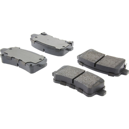 Centric Parts Disc Brake Pad Set Posi Quiet Semi-Metallic with Hardware for 2012-2016 Buick LaCrosse, 2012-2017 Regal, 2014-2020 Chevy Impala, 2013-2015 Malibu, 2016 Malibu Lmt, 2011 Saab 9-5 104.14302