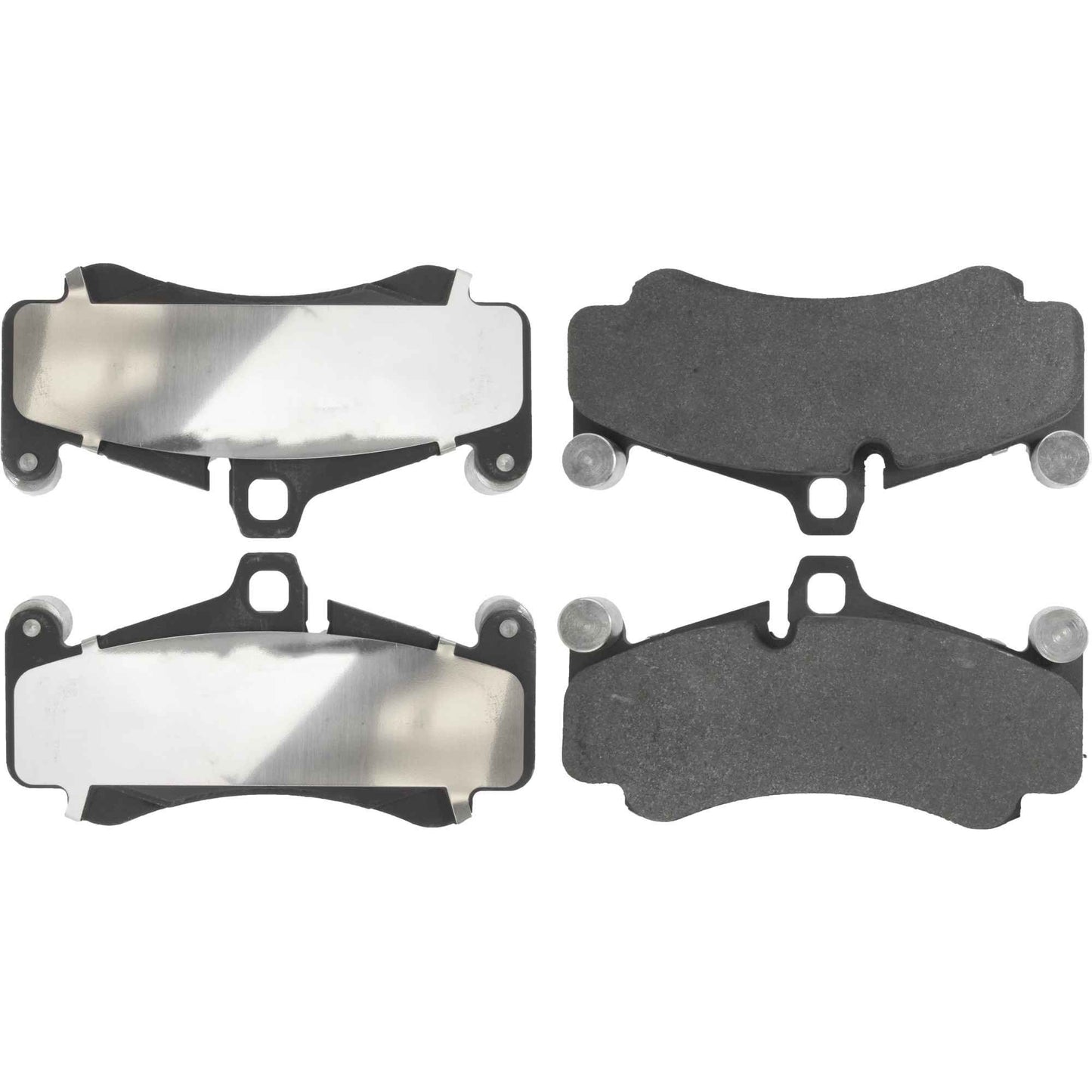 Centric Parts Disc Brake Pad Set Semi-Metallic with Posi Quiet for 2010-2011 Porsche 911 104.14310
