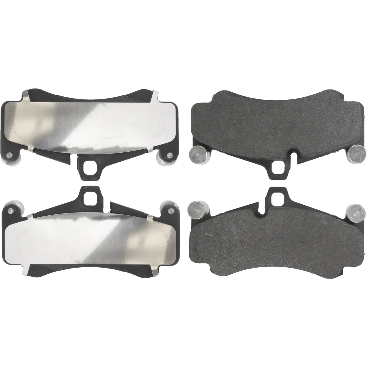 Centric Parts Disc Brake Pad Set Semi-Metallic with Posi Quiet for 2010-2011 Porsche 911 104.14310