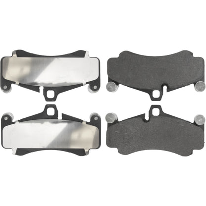 Centric Parts Disc Brake Pad Set Semi-Metallic with Posi Quiet for 2010-2011 Porsche 911 104.14310