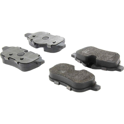Centric Parts Disc Brake Pad Set Semi-Metallic with Posi Quiet for 2009-2016 BMW Z4 104.14330