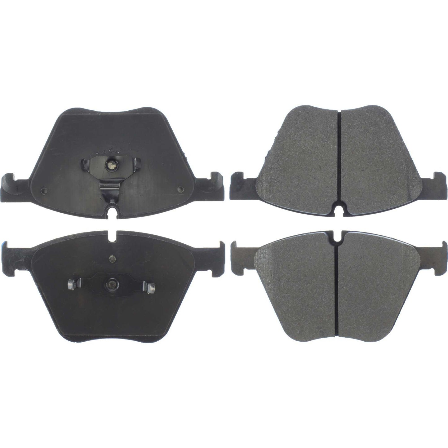 Centric Parts Disc Brake Pad Set Semi-Metallic Posi Quiet for 2010-2015 BMW 760Li, Alpina B6, X6 104.14430