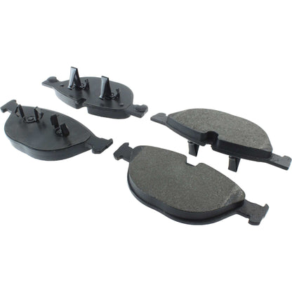 Centric Parts Disc Brake Pad Set Posi Quiet Semi-Metallic with Hardware for 2010-2015 Jaguar XF, XFR, XFR-S, XJ, XJR, XKR 104.14480