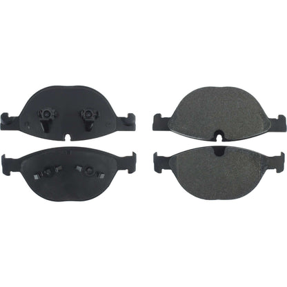 Centric Parts Disc Brake Pad Set Posi Quiet Semi-Metallic with Hardware for 2010-2015 Jaguar XF, XFR, XFR-S, XJ, XJR, XKR 104.14480