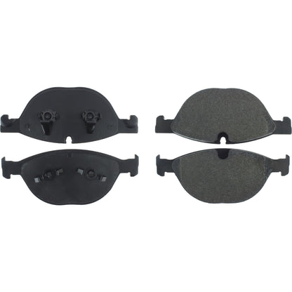 Centric Parts Disc Brake Pad Set Posi Quiet Semi-Metallic with Hardware for 2010-2015 Jaguar XF, XFR, XFR-S, XJ, XJR, XKR 104.14480