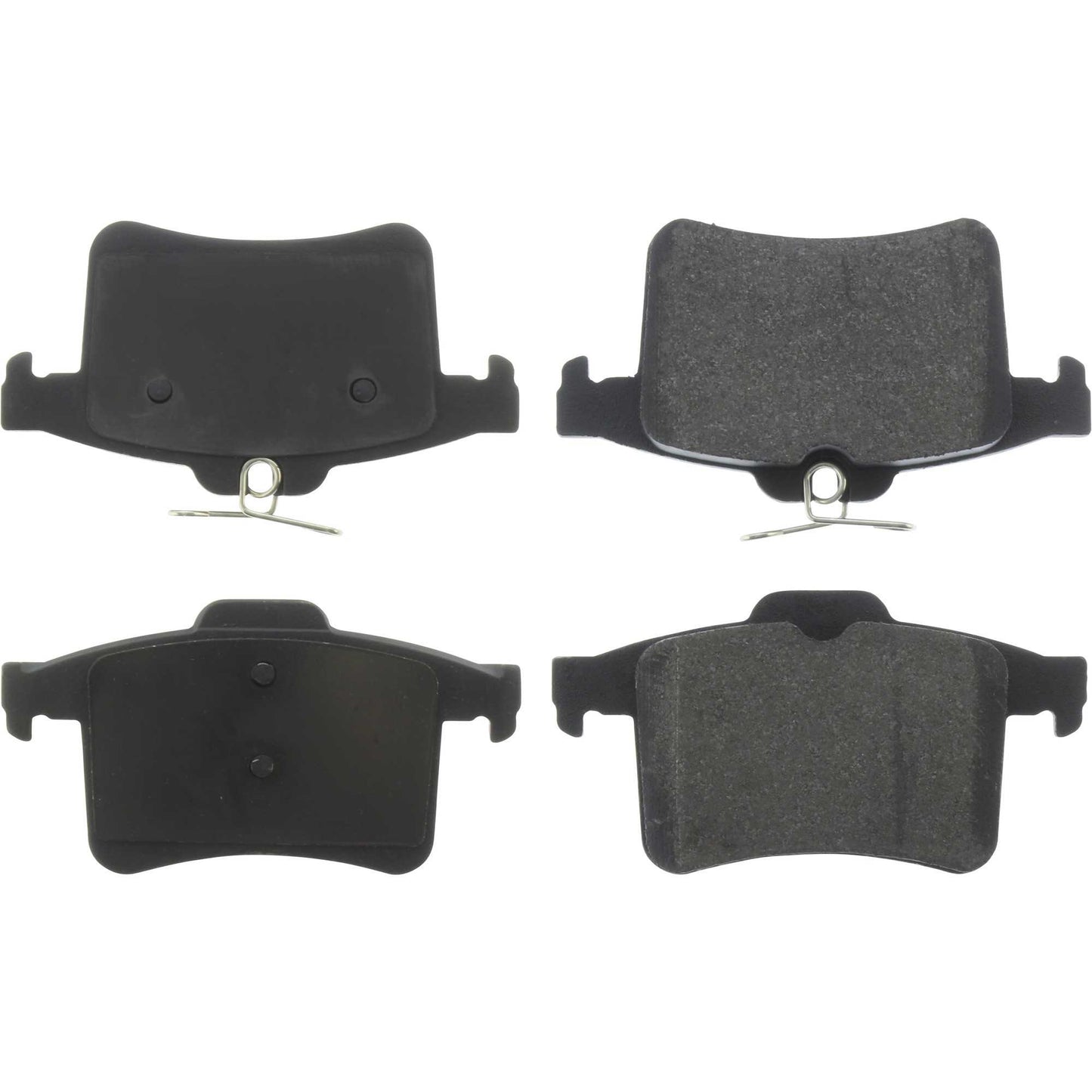 Centric Parts Disc Brake Pad Set Semi-Metallic with Posi Quiet for 2010-2015 Jaguar XF XFR XFR-S XJ XJR XKR XKR-S 104.14490