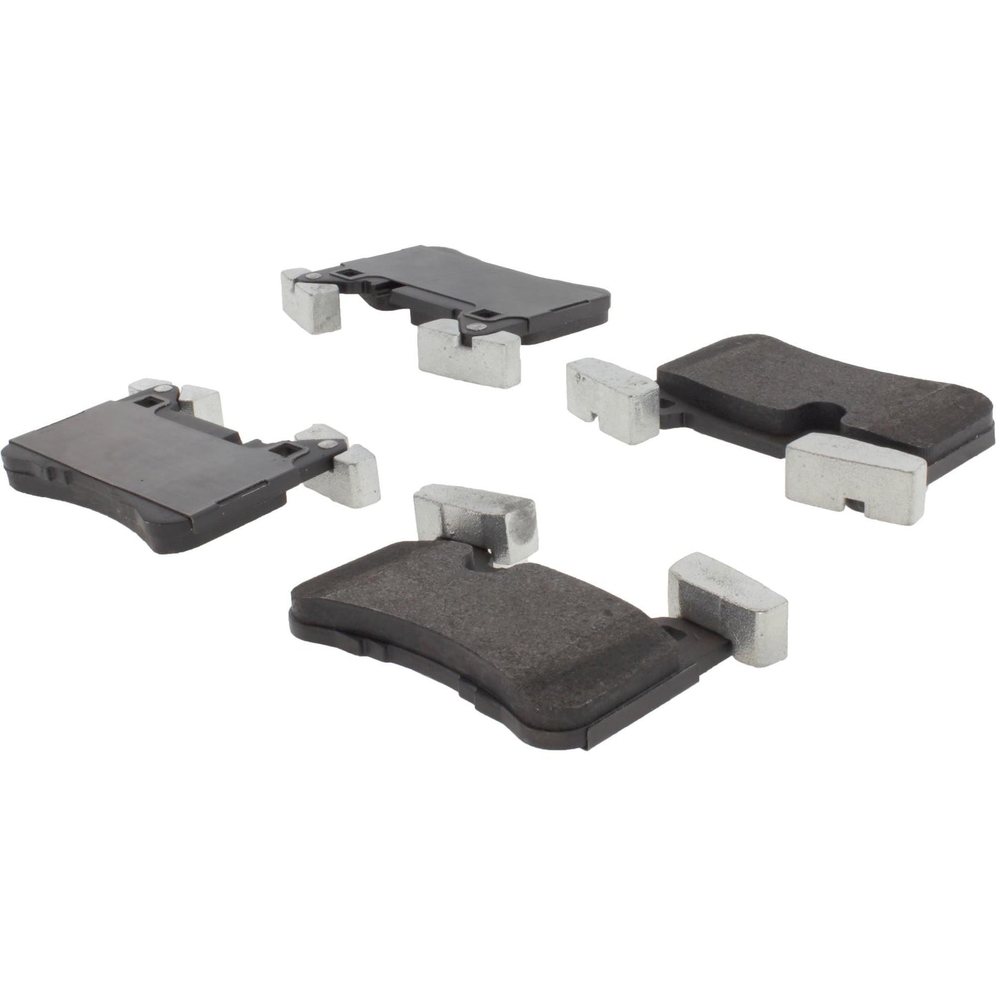 Centric Parts Disc Brake Pad Set Posi Quiet Semi-Metallic with Noise and Vibration Reduction for 2012-2016 Mercedes-Benz C63 AMG CLS63 AMG E63 AMG 104.14500