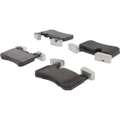 Centric Parts Disc Brake Pad Set Posi Quiet Semi-Metallic with Noise and Vibration Reduction for 2012-2016 Mercedes-Benz C63 AMG CLS63 AMG E63 AMG 104.14500