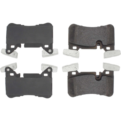 Centric Parts Disc Brake Pad Set Posi Quiet Semi-Metallic with Noise and Vibration Reduction for 2012-2016 Mercedes-Benz C63 AMG CLS63 AMG E63 AMG 104.14500