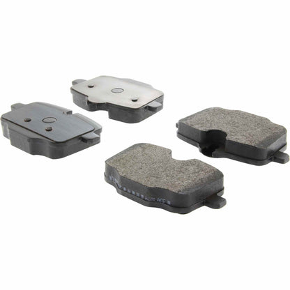 Centric Parts Disc Brake Pad Set Posi Quiet Semi-Metallic with Hardware for 2011-2021 BMW 5 Series 104.14690