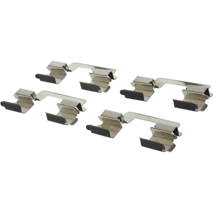 Centric Parts Disc Brake Pad Set Posi Quiet Semi-Metallic with Hardware for 2011-2021 BMW 5 Series 104.14690