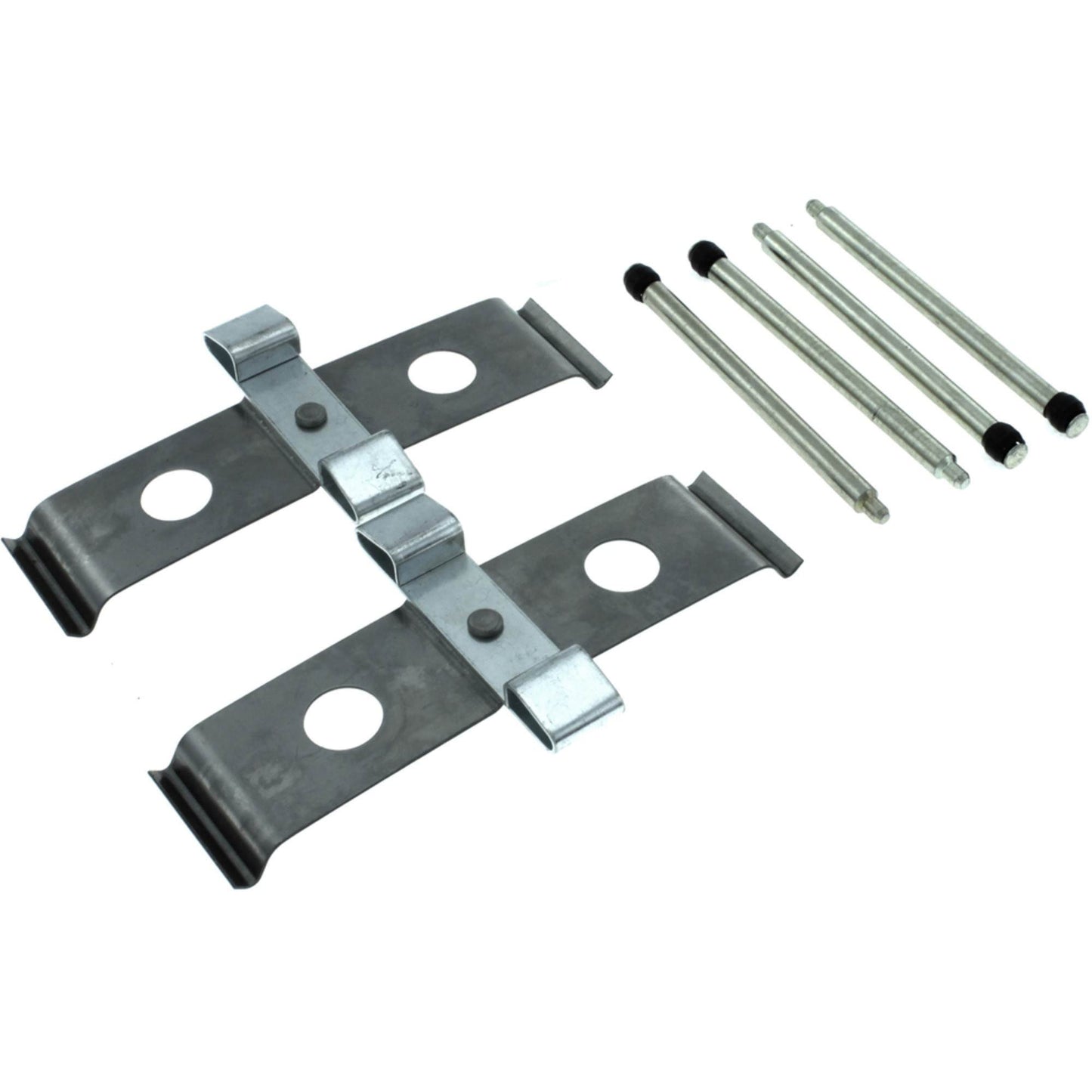 Centric Parts Disc Brake Pad Set Semi-Metallic with Posi Quiet for 2020 Cadillac CT6 2017-2014 Chevrolet SS 2016-2012 Tesla S 104.14741