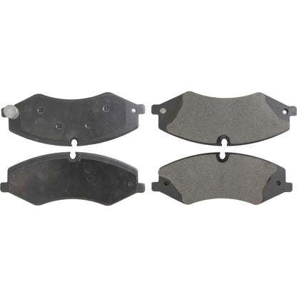 Centric Parts Brake Pads Posi Quiet with Hardware for Land Rover Discovery 2017, LR4 2016-2010, Range Rover 2012-2014, Range Rover Sport 2017-2010 104.14790