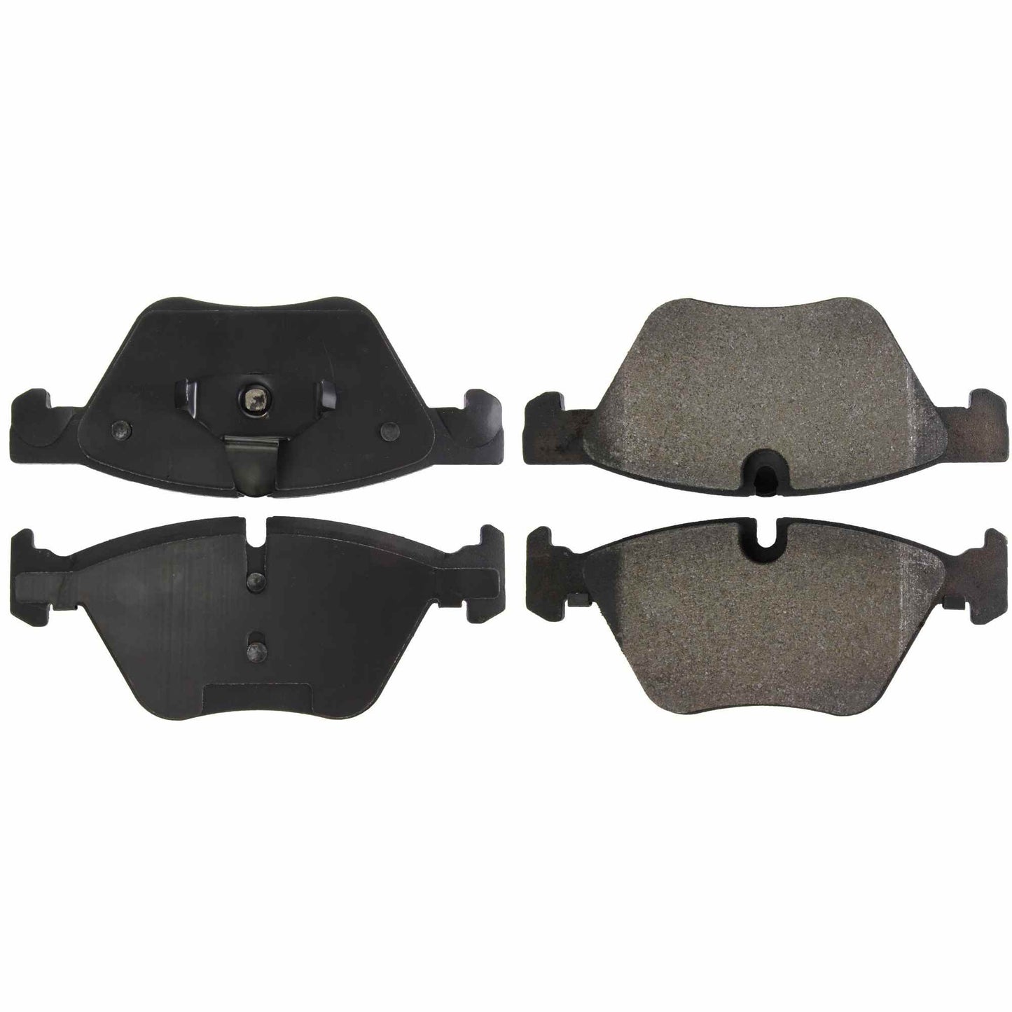 Centric Parts Disc Brake Pad Set Posi Quiet Semi-Metallic with Hardware for 2011-2015 BMW 528i xDrive 104.15040
