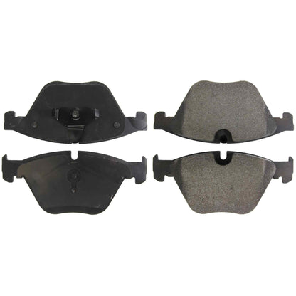Centric Parts Disc Brake Pad Set Posi Quiet Semi-Metallic with Hardware for BMW 528i 2014-2016 104.15050