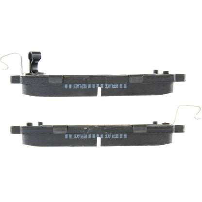 Centric Parts Disc Brake Pad Set Semi-Metallic with Posi Quiet for 2011-2013 Infiniti QX56, 2014-2020 Infiniti QX80, 2017-2022 Nissan Armada 104.15100