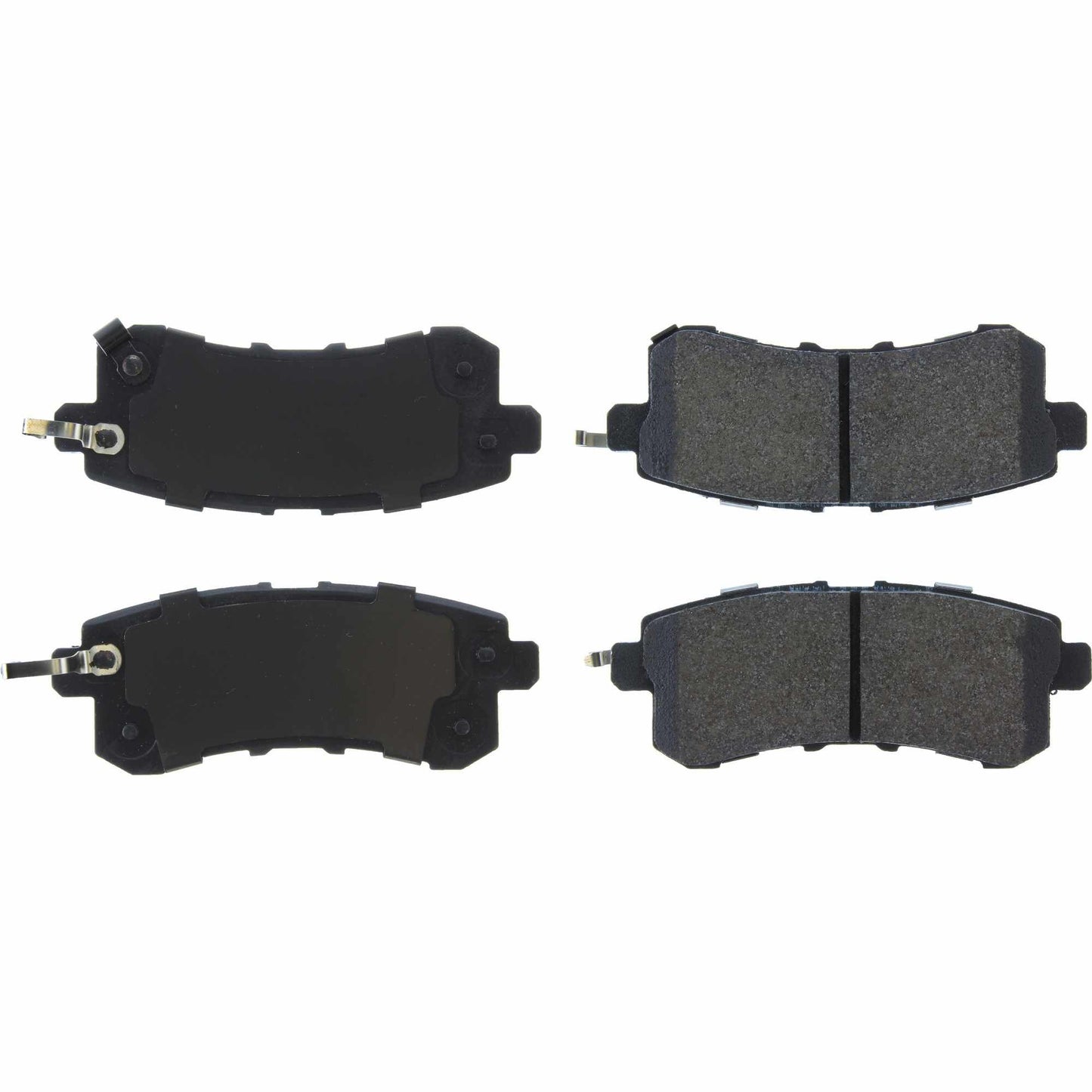 Centric Parts Disc Brake Pad Set Semi-Metallic with Posi Quiet for 2011-2013 Infiniti QX56, 2014-2020 Infiniti QX80, 2017-2022 Nissan Armada 104.15100