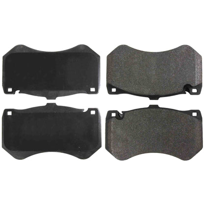 Centric Parts Disc Brake Pad Set Posi Quiet Semi-Metallic with Noise and Vibration Reduction for 2017-2021 Mercedes-Benz AMG GT 104.15300