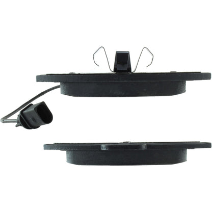 Centric Parts Disc Brake Pad Set Semi-Metallic with Posi Quiet for 2009-2015 Audi A4, 2009-2016 Audi A5, 2012-2010 Audi A5 Quattro, 2013-2016 Audi allroad 104.15350