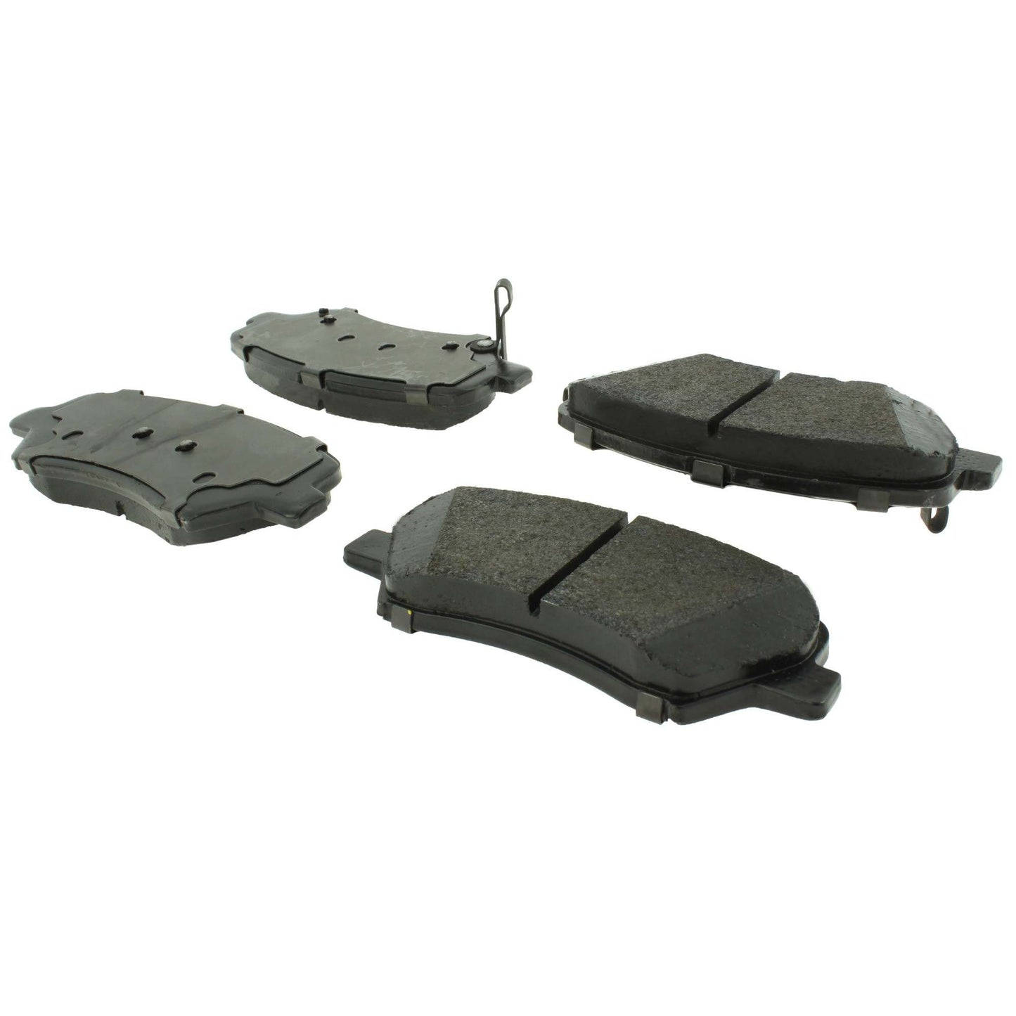 Centric Parts Disc Brake Pad Set Semi-Metallic Posi Quiet for 2013-2016 Hyundai Elantra GT, 2012-2015 Veloster, 2014-2016 Kia Forte/Forte5/Koup 104.15431