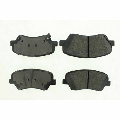 Centric Parts Disc Brake Pad Set Semi-Metallic Posi Quiet for 2013-2016 Hyundai Elantra GT, 2012-2015 Veloster, 2014-2016 Kia Forte/Forte5/Koup 104.15431