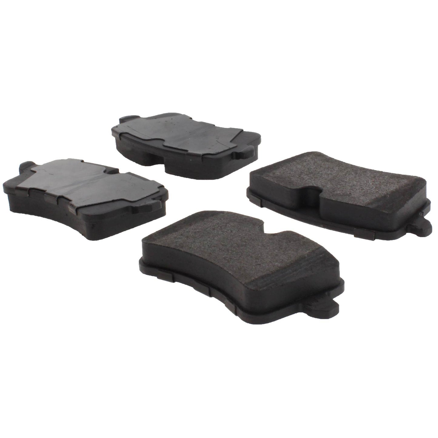 Centric Parts Disc Brake Pad Set Semi-Metallic with Posi Quiet for 2012-2013 Audi A6 Quattro, 2018 Audi A7 Quattro, 2014 RS5 2016-2019 104.15471