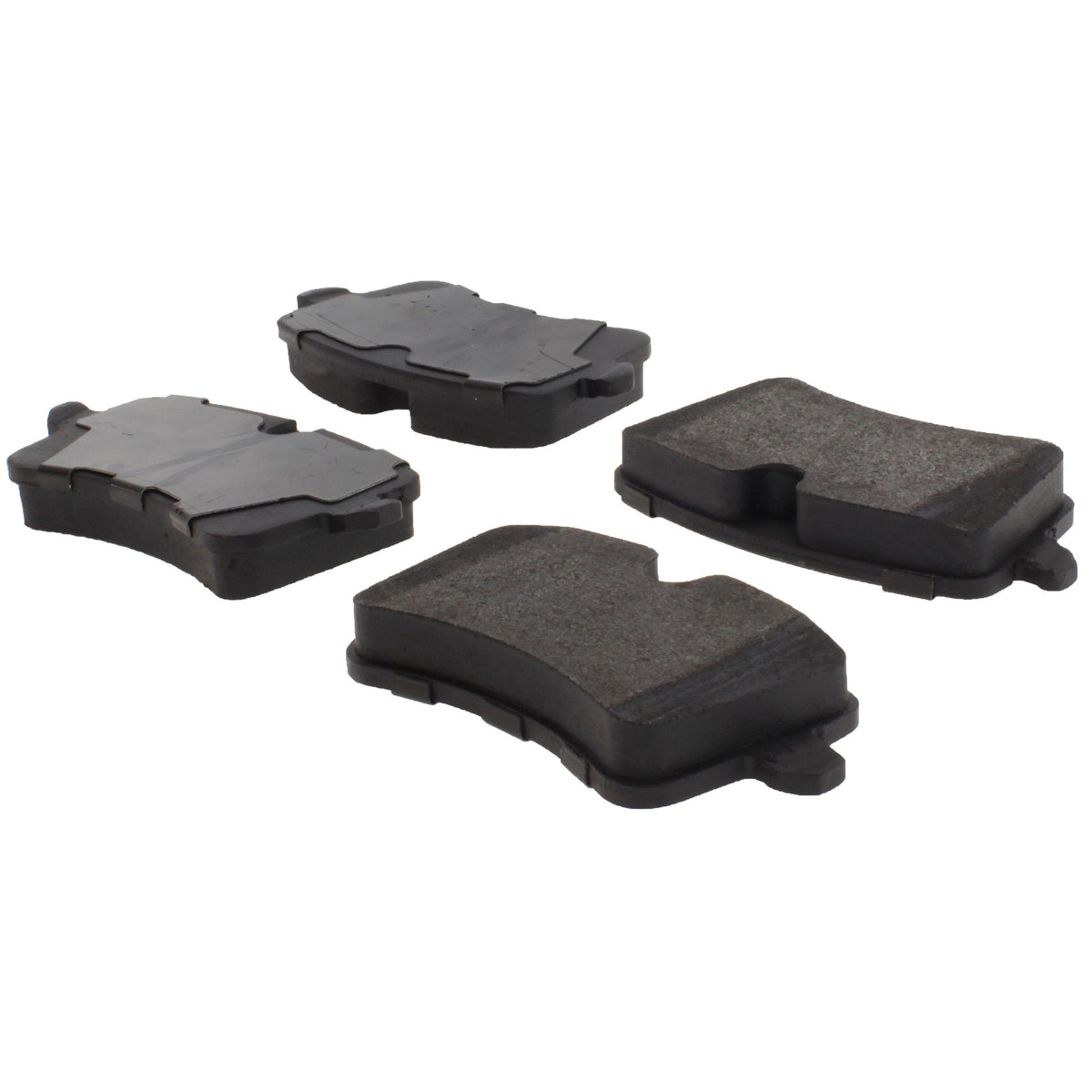 Centric Parts Disc Brake Pad Set Semi-Metallic with Posi Quiet for 2012-2013 Audi A6 Quattro, 2018 Audi A7 Quattro, 2014 RS5 2016-2019 104.15471