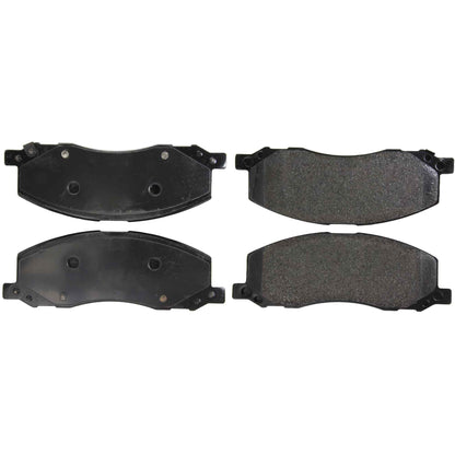 Centric Parts Disc Brake Pad Set Semi-Metallic with Posi Quiet for 2011 Saab 9-5 104.15580