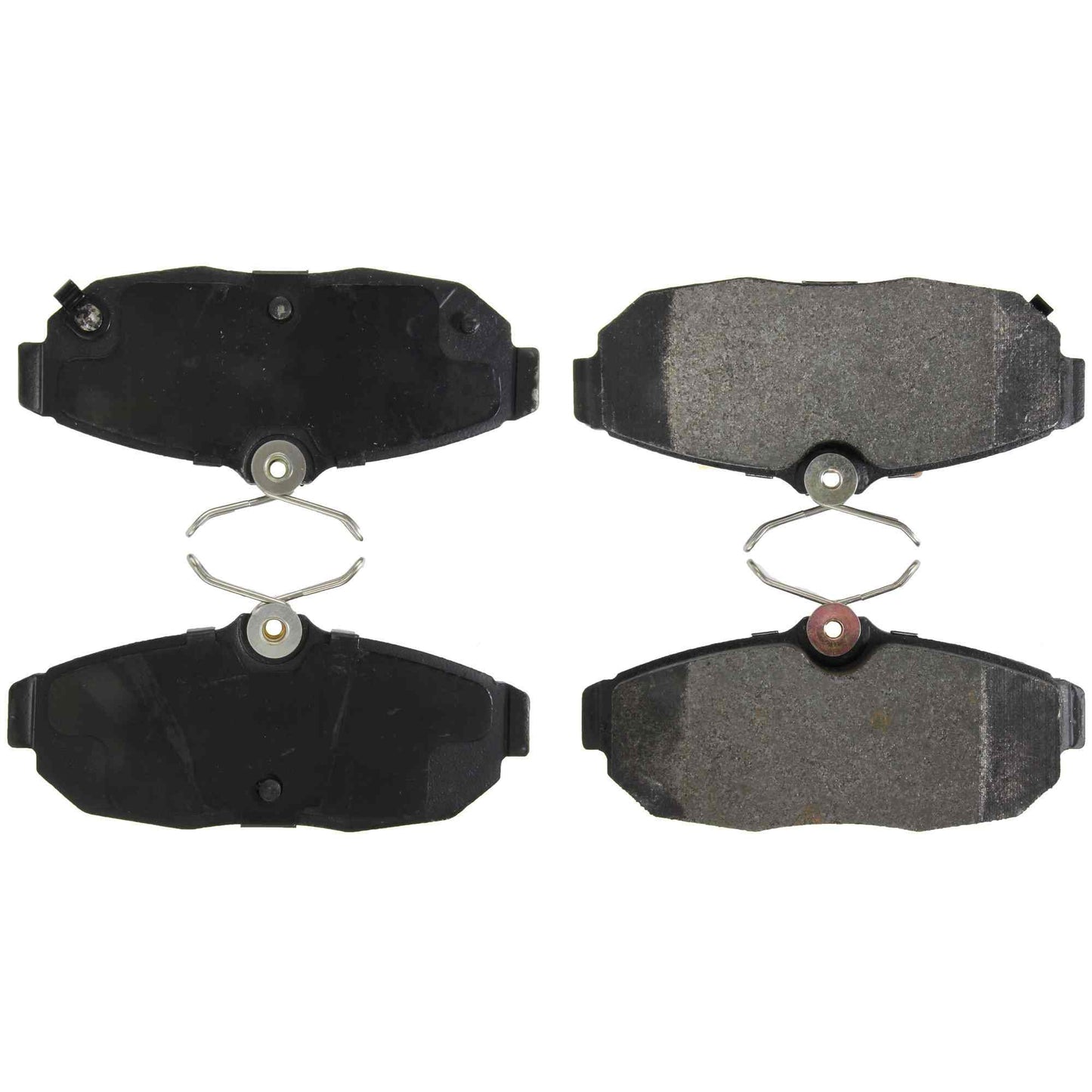 Centric Parts Disc Brake Pad Set Semi-Metallic Posi Quiet for 2012-2014 Ford Mustang 104.15620
