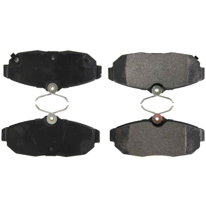 Centric Parts Disc Brake Pad Set Semi-Metallic Posi Quiet for 2012-2014 Ford Mustang 104.15620