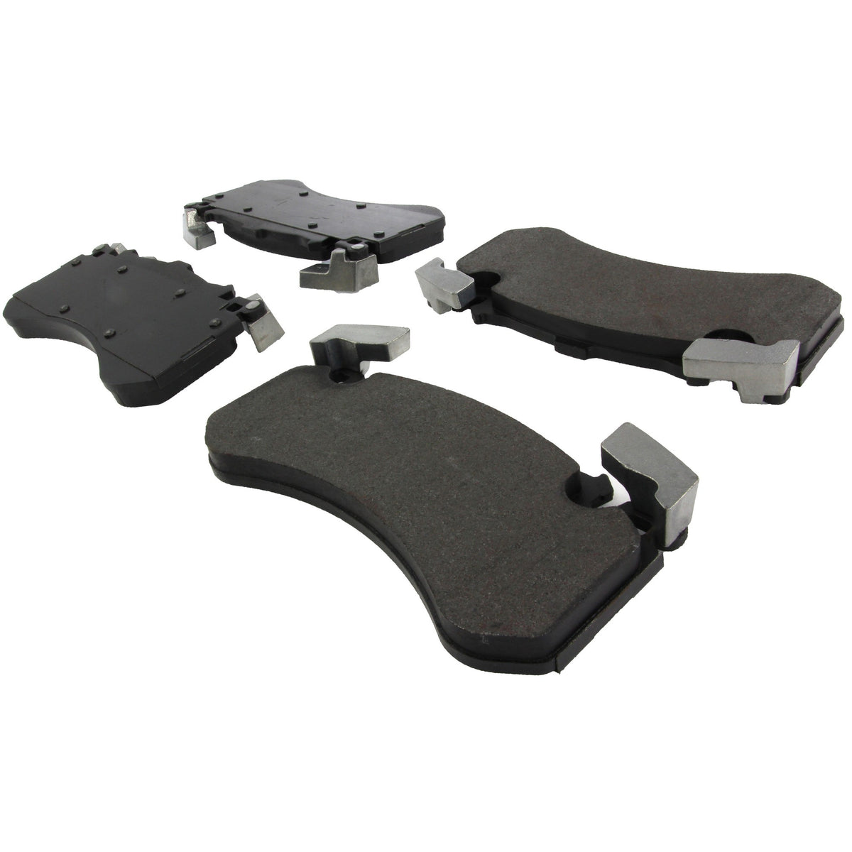 Centric Parts Disc Brake Pad Set Semi-Metallic with Posi Quiet for 2016-2018 Audi A7 Quattro, 2012-2018 Audi A8 Quattro, 2013-2018 Audi S6, 2013-2017 Audi S7 & S8 104.15750