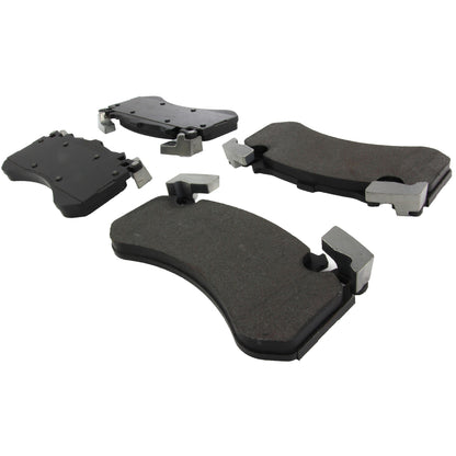 Centric Parts Disc Brake Pad Set Semi-Metallic with Posi Quiet for 2016-2018 Audi A7 Quattro, 2012-2018 Audi A8 Quattro, 2013-2018 Audi S6, 2013-2017 Audi S7 & S8 104.15750