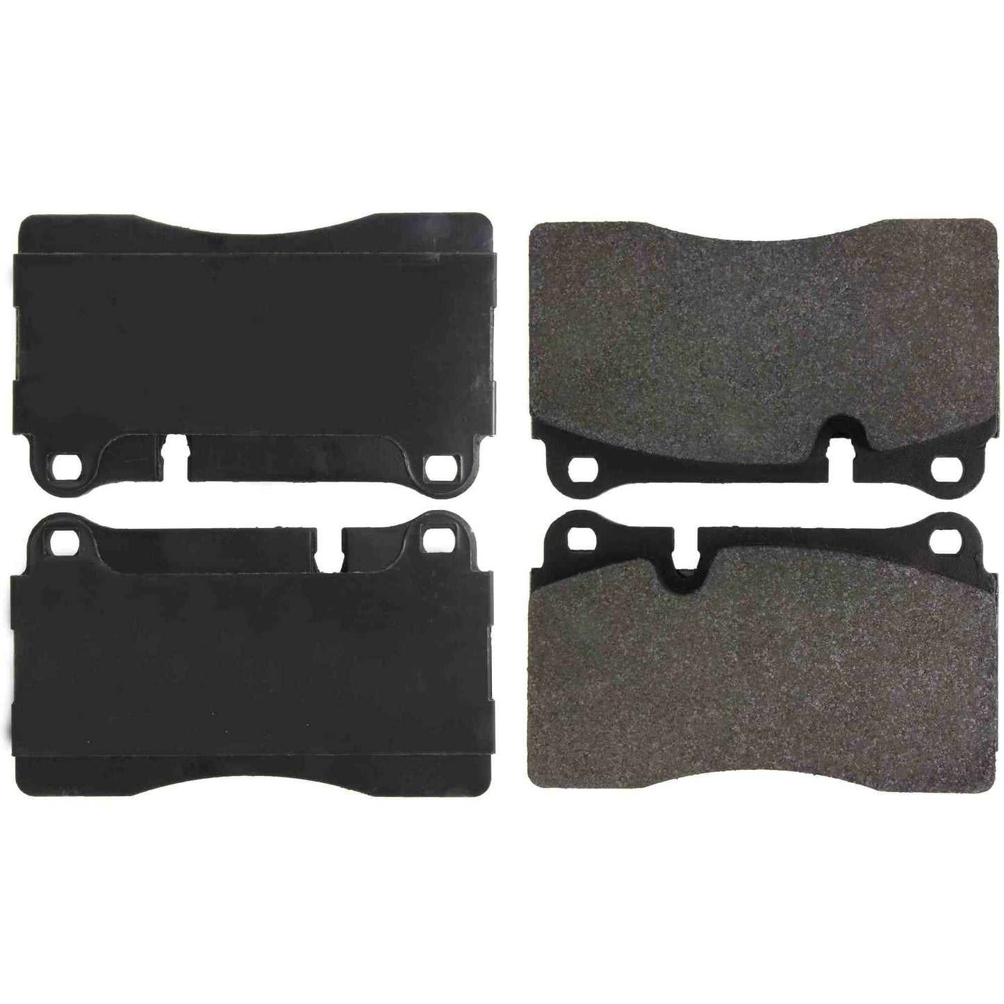 Centric Parts Disc Brake Pad Set Posi Quiet with 100% Shimmed and Scorched for 104.16000