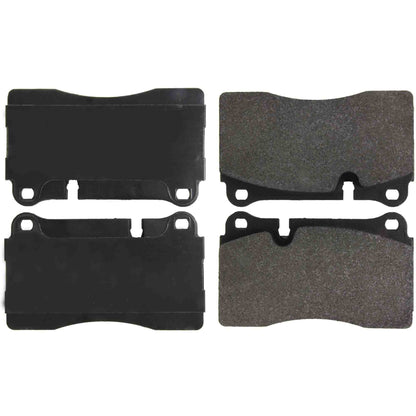 Centric Parts Disc Brake Pad Set Posi Quiet with 100% Shimmed and Scorched for 104.16000