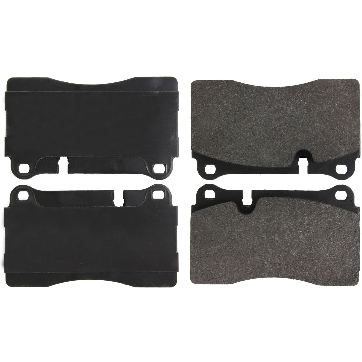 Centric Parts Disc Brake Pad Set Posi Quiet with 100% Shimmed and Scorched for 104.16000