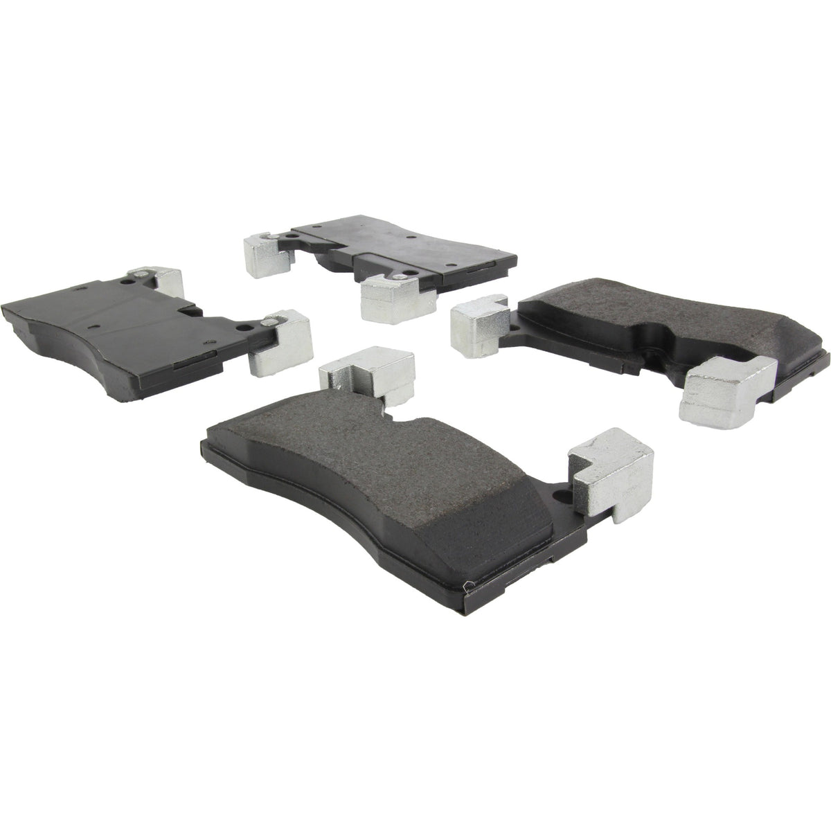 Centric Parts Disc Brake Pad Set Semi-Metallic with Posi Quiet for 2011-2015 Mercedes-Benz SLS AMG 104.16070