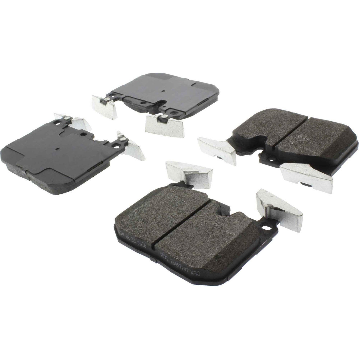 Centric Parts Disc Brake Pad Set Semi-Metallic with Posi Quiet for 2020-2014 BMW i8 2018-2017 Mini Cooper 2018-2016 Cooper Clubman 104.16091