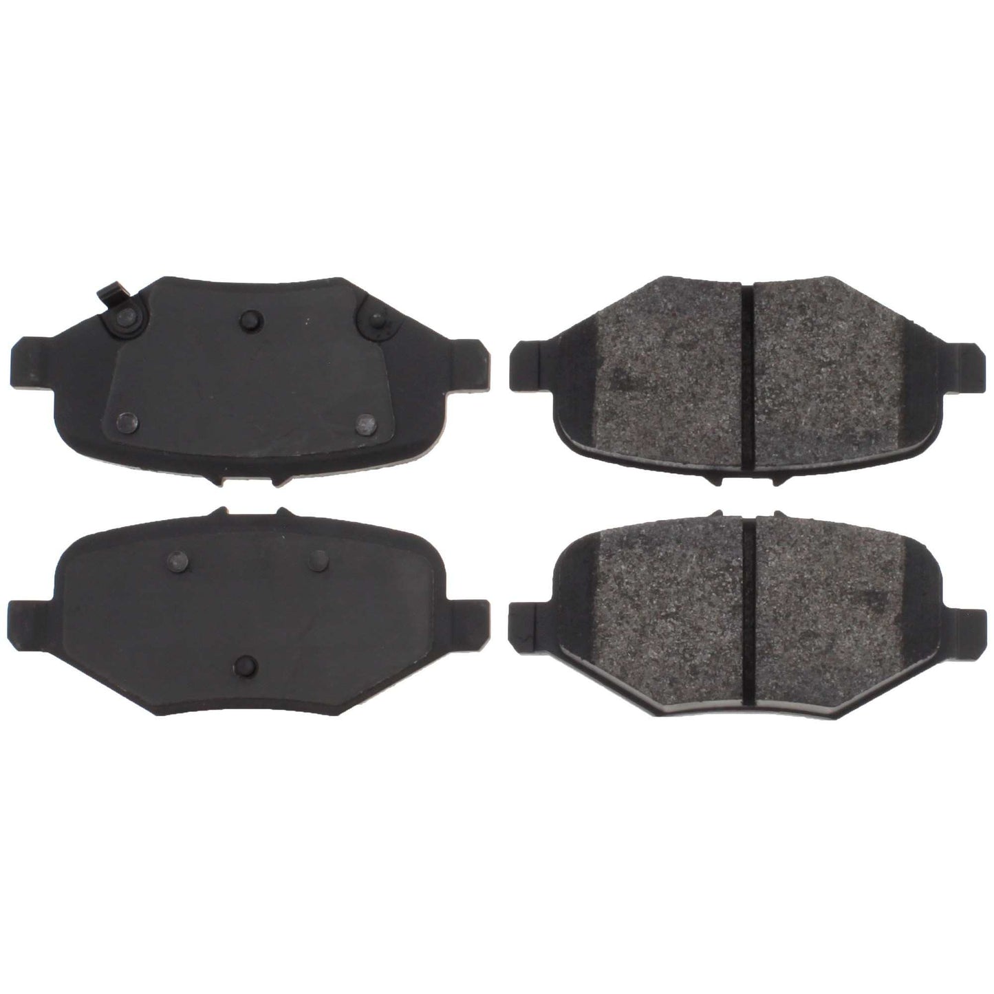 Centric Parts Disc Brake Pad Set Semi-Metallic Posi Quiet for 2013-2019 Ford Explorer, Flex, Police Interceptor, Taurus, Lincoln MKS 104.16120