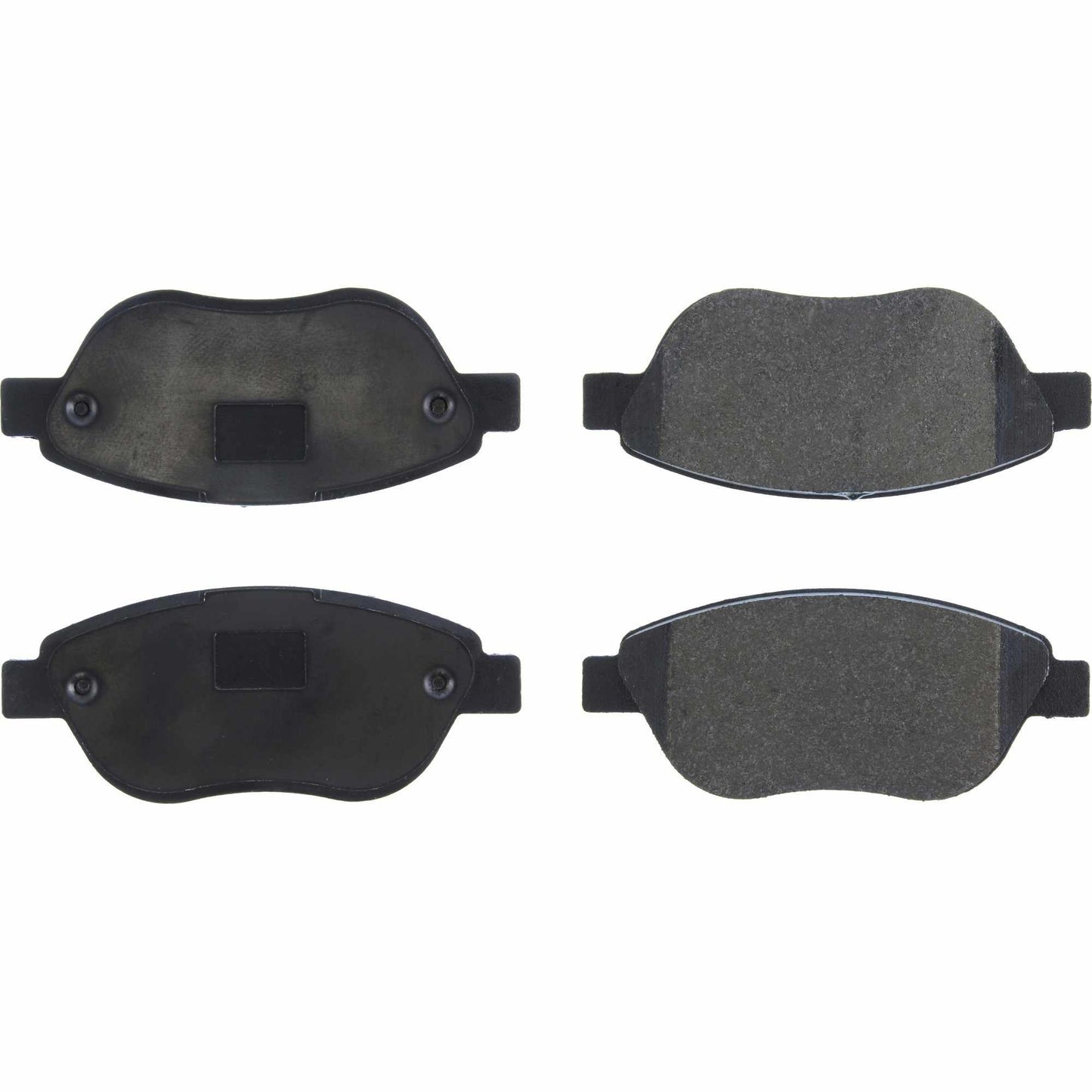 Centric Parts Disc Brake Pad Set Semi-Metallic with Posi Quiet for 2012-2019 Fiat 500 2015-2017 Ram 700 104.16181